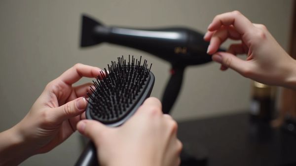 Réalisez un brushing professionnel avec la brosse soufflante ghd